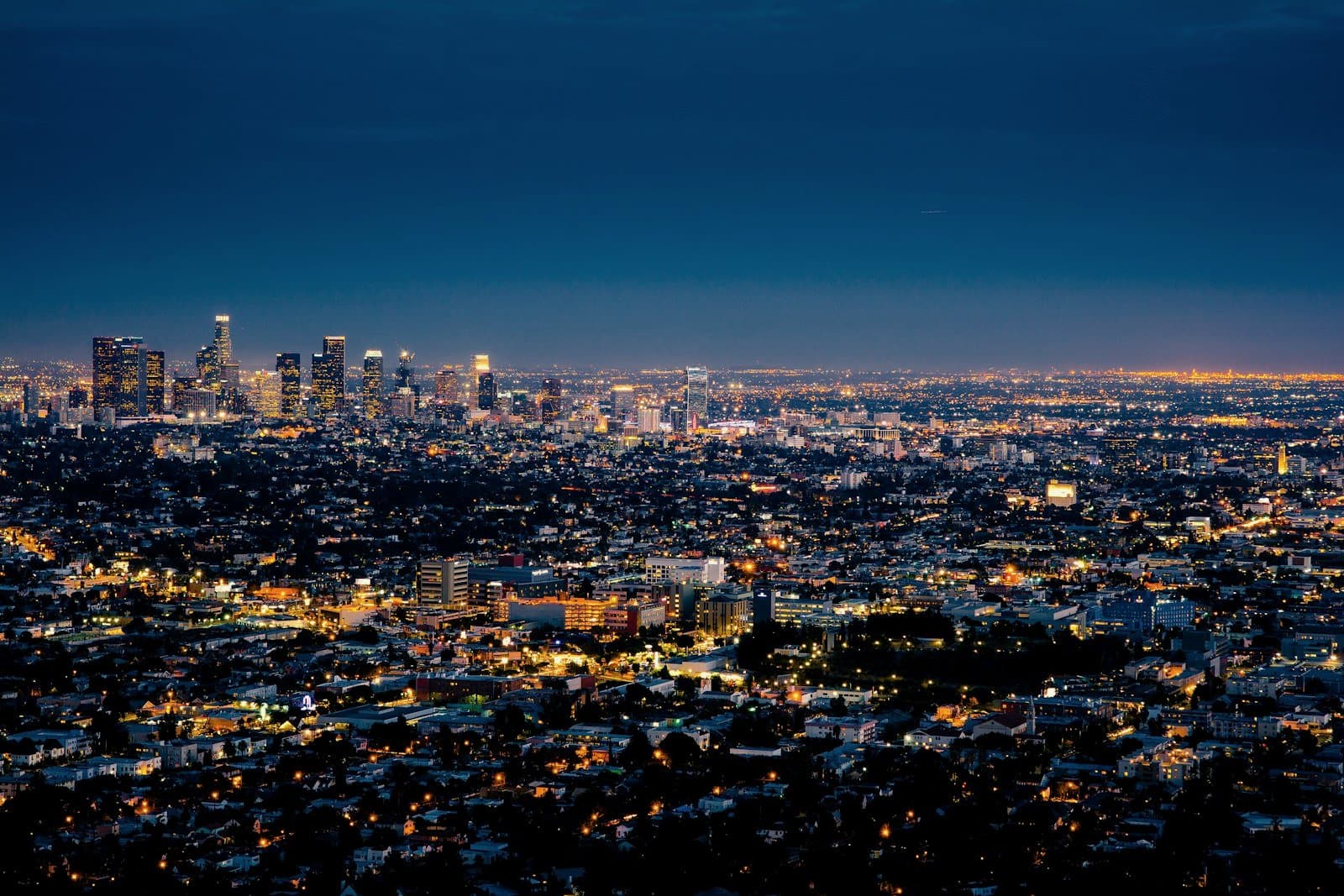 Residential city basin at dusk, the investor universe we source from